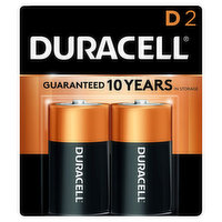 Duracell Batteries, Alkaline, D, 2 Pack - 2 Each 