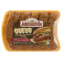 Johnsonville Sausage, Queso with Pepper Jack Cheese - 19 Ounce 