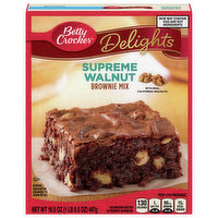 Betty Crocker Brownie Mix, Supreme Walnut - 16.5 Ounce