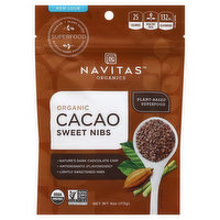 Navitas Cacao, Organic, Sweet Nibs