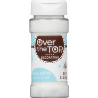 Over the Top Sanding Sugar, Wispy White - 2.3 Ounce 