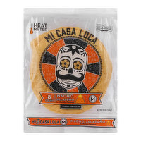 Mi Casa Loca Flour Tortillas, Nacho Jalapeno, Medium - 8 Each 