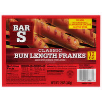 Bar S Classic Bun Length Franks