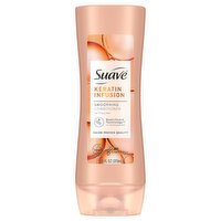 Suave Conditioner, Smoothing, Keratin Infusion - 12.6 Fluid ounce 