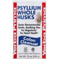 Yerba Prima Psyllium Whole Husks, Colon Cleanser - 12 Ounce 