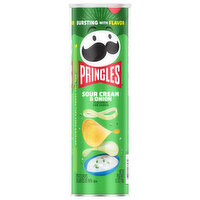 Pringles Potato Crisps, Sour Cream & Onion Flavored - 5.5 Ounce 