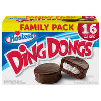 Hostess Chocolate Cake, Family Pack - 16 Each 