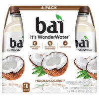 Bai Beverage, Molokai Coconut - 6 Each 