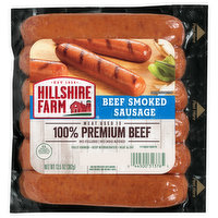 Hillshire Farm Sausage, Beef Smoked - 13.5 Ounce 