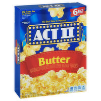 Act II Popcorn, Microwave, Butter - 6 Each 