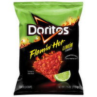 Doritos Tortilla Chips, Flamin Hot Limon Flavored - 2.75 Ounce 