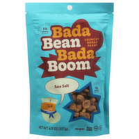 Bada Bean Bada Boom Broad Beans, Sea Salt, Crunchy - 4.5 Ounce 