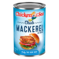 Chicken of the Sea Mackerel, Chub - 15 Ounce 