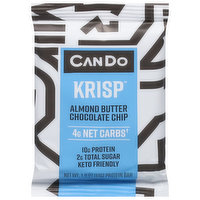 CanDo Protein Bar, Almond Butter Chocolate Chip - 1.8 Ounce 