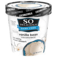 So Delicious Dairy Free Frozen Dessert, Non-Dairy, Vanilla Bean, Coconutmilk