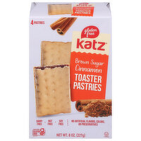 Katz Gluten Free Toaster Pastries, Brown Sugar Cinnamon - 4 Each 