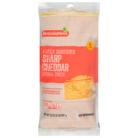 Brookshire's Finely Shredded Sharp Cheddar Cheese - 32 Each 