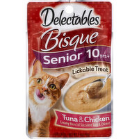 Delectables Treat for Cats, Lickable, Tuna & Chicken, Senior 10 Years+ - 1.4 Ounce 