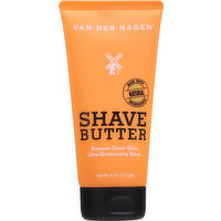 Van Der Hagen Shave Butter - 6 Ounce 