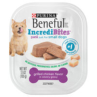 Purina Dog Food, Pate, Grilled Chicken Flavor, IncrediBites