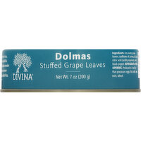 Divina Stuffed Grape Leaves, Dolmas - 7 Ounce 