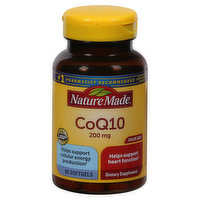 Nature Made CoQ10, 200 mg, Softgels, Value Size - 80 Each 