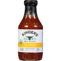 Kinder's BBQ Sauce, Organic, Cali Gold