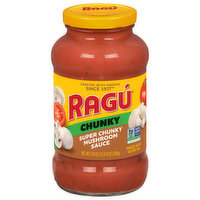 Ragu Mushroom Sauce, Chunky, Super Chunky