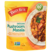 Tasty Bite Mushroom Masala, All Natural, Medium - 10 Ounce 
