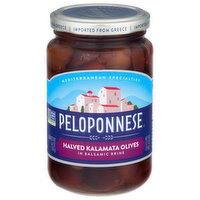 Peloponnese Olives, Kalamata, Halved