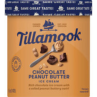 Tillamook Ice Cream, Chocolate Peanut Butter