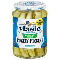 Vlasic Keto Friendly Purely Pickles Kosher Dill Pickle Spears