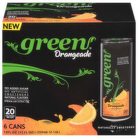 Green Cola Orangeade - 6 Each 