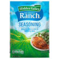 Hidden Valley Seasoning, Salad Dressing & Recipe Mix, The Original Ranch - 1 Ounce 