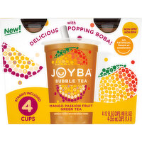 Joyba Bubble Tea, Mango Passion Fruit Green Tea