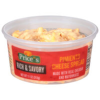Price's Cheese Spread, Pimiento, Rich & Savory - 11 Ounce