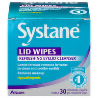 Systane Lid Wipes, Pre-Moistened, Sterile - 30 Each 