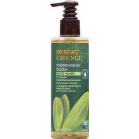 Desert Essence Face Wash, Thoroughly Clean - 8.5 Ounce 