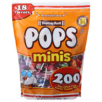 Tootsie Roll Pops Pops, 18 Flavors, Minis - 200 Each 