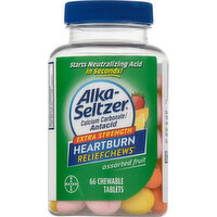 Alka-Seltzer Heartburn ReliefChews, Extra Strength, Assorted Fruit, Chewable Tablets