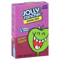 Jolly Rancher Drink Mix, Sugar Free, Green Apple