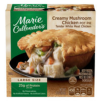 Marie Callender's Pot Pie, Creamy Mushroom Chicken, Large Size - 15 Ounce 