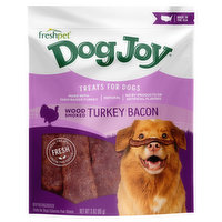 Freshpet Treats for Dogs, Turkey Bacon, Wood Smoked