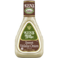 Ken's Steak House Dressing, Sweet Vidalia Onion - 16 Ounce 