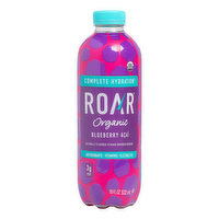 Roar Vitamin Enhanced Beverage, Organic, Blueberry Acai - 18 Fluid ounce 