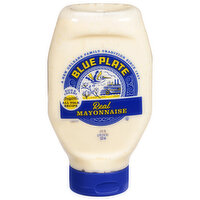 Blue Plate Mayonnaise, Real - 18 Fluid ounce 