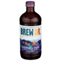 Brew Dr. Kombucha, Organic, Blackberry Trails, Green Tea - 14 Fluid ounce 