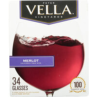 Peter Vella Merlot, Table Wine, California - 5 Litre 