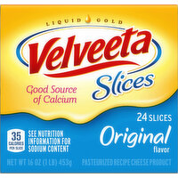 Velveeta Slices Original Cheese - 453 Gram 