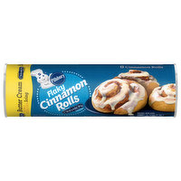 Pillsbury Cinnamon Rolls, Butter Cream Icing, Flaky - 8 Each
